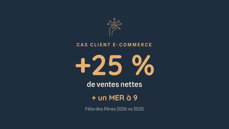 Réussir une opération marketing e-commerce : +25 % de ventes nettes et un MER de 9 (cas client)